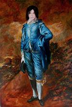 Michael Jackson as The Blue Boy